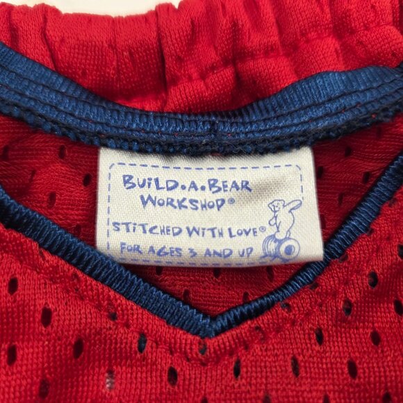 Build a Bear Workshop Basketball Uniform Jersey Pants Set Outfit - Picture 3 of 3